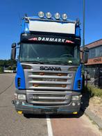 Scania R 580 LA 6X, Automaat, Stof, Scania, Blauw