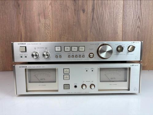 Luxman M-02 Power Amplifier - C-02 Pre Amplifier, Audio, Tv en Foto, Versterkers en Receivers, Stereo, Overige merken, Ophalen