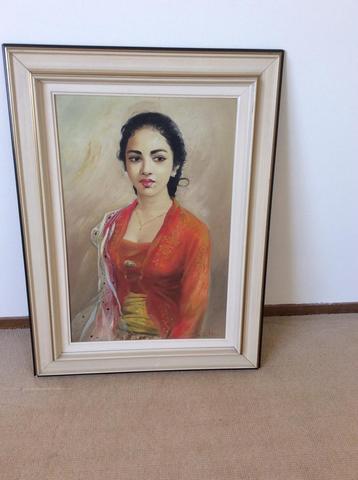 Authentiek schilderij  beschikbaar voor biedingen