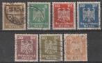 Rijk 1924 355/361 Rijksadelaar, Gest, Postzegels en Munten, Postzegels | Europa | Duitsland, Ophalen of Verzenden, Overige periodes
