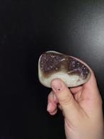 Amethist op agaat, Ophalen of Verzenden, Mineraal