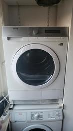 AEG Lavatherm warmtepompdroger - 8 kg (TC09H6MHP), Ophalen, Anti-kreukfase, Zo goed als nieuw, 85 tot 90 cm