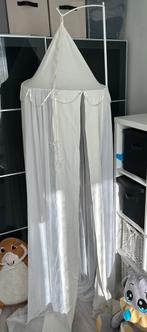 Piekstok wit met klamboe, Kinderen en Baby's, Kinderkamer | Inrichting en Decoratie, Ophalen, Zo goed als nieuw, Klamboe