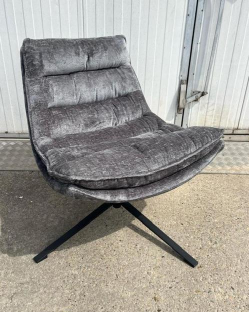 2 stuks luxe relax fauteuils venice draaibaar nieuw, Huis en Inrichting, Fauteuils, Nieuw, Metaal, Stof, Ophalen