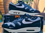 Nike air max 1 Patta Waves Black 42.5, Zwart, Nike, Ophalen of Verzenden, Sneakers of Gympen