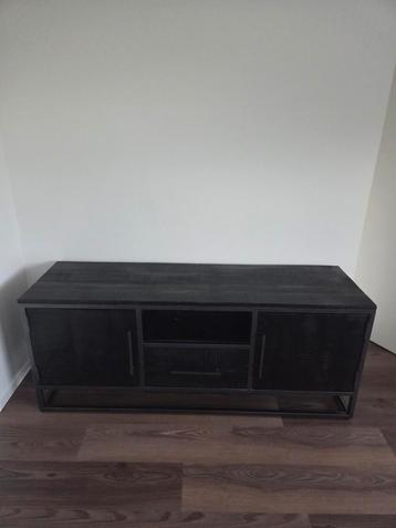 Zwart Mangohout Tv-Meubel te koop! beschikbaar voor biedingen