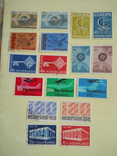 Nederland 1965-1969 8 series Opruiming uit Nvph840-926 gest., Postzegels en Munten, Postzegels | Nederland, Gestempeld, Na 1940