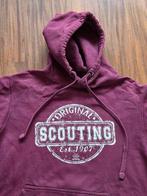 Bordeaux rode Scouting trui hoodie 176 of S, Jongen of Meisje, Trui of Vest, Ophalen of Verzenden, Zo goed als nieuw