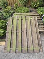 GRATIS AFHALEN houten schutting gebruikt, Tuin en Terras, Schuttingen, Ophalen, Minder dan 3 meter, Hout, 1 tot 2 meter