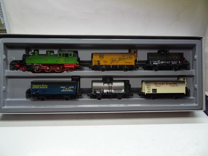Marklin 2857 complete set Wurtenberg goederentrein in OVP, Hobby en Vrije tijd, Modeltreinen | H0, Zo goed als nieuw, Treinset