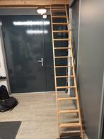 Vlizotrap Novoferm 3 meter met dakluik, Ophalen, Trap, Zo goed als nieuw, Opvouwbaar of Inschuifbaar