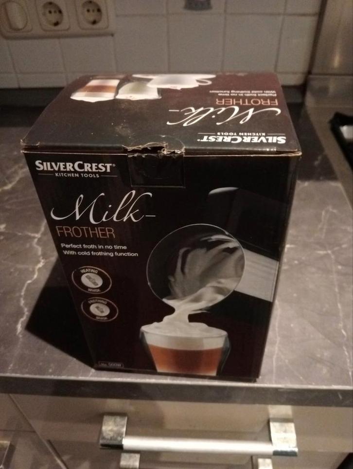 Melkopschuimer - Perfecte Koffiebeleving!, Witgoed en Apparatuur, Melkopschuimers, Zo goed als nieuw, Elektrische melkopschuimer