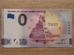 0 euro biljet - Bankbiljet uit het huwelijksjaar 2021, Postzegels en Munten, Verzenden, Overige landen, 5 euro, Los biljet