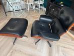 Eames loungechair en ottoman replica, Ophalen, Zwart, Eén, Gebruikt