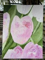 Tulpen Schilderij met Paletmes, Ophalen