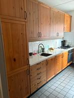 Gebruikte IKEA keuken - degelijk en functioneel, Ophalen, Gebruikt, Bruin, Enkelwandige keuken