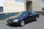 Mercedes S-Klasse 3.2 165KW S320 AUT 2002 Blauw, Origineel Nederlands, Te koop, 225 pk, 5 stoelen