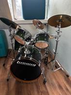 LUDWIG drumstel compleet incl kruk, Muziek en Instrumenten, Ophalen, Gebruikt, Ludwig