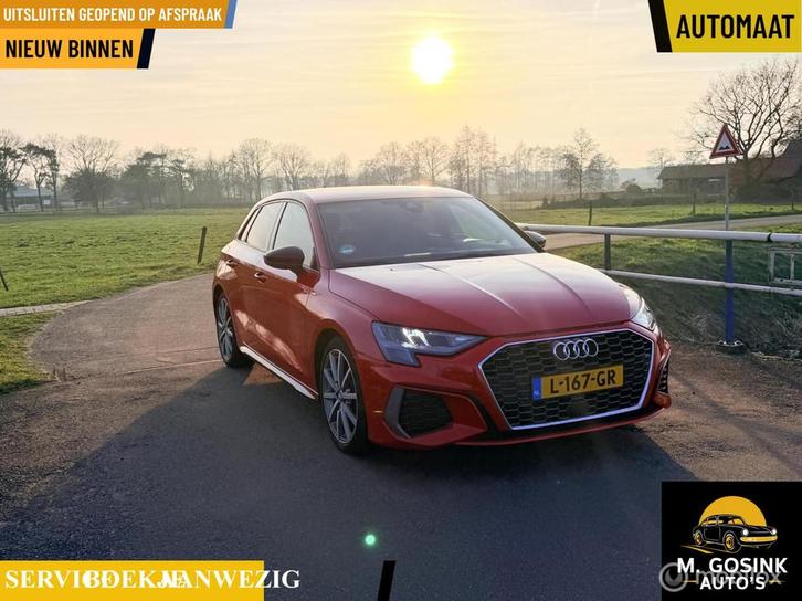 Audi A3 Sportback 35 TDI S edition Automaat 5 Deurs, Auto's, Audi, Bedrijf, Te koop, A3, ABS, Adaptive Cruise Control, Airbags