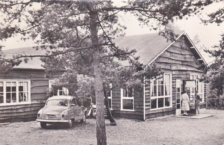 03378 Hoenderloo - Hoofdgebouw R.K. vacantieoord Krimdal, Verzamelen, Ansichtkaarten | Nederland, Gelopen, Gelderland, 1940 tot 1960