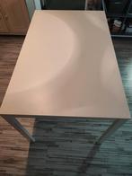 Witte Tafel ALLEEN OPHALEN, Huis en Inrichting, Tafels | Salontafels, Ophalen, 100 tot 150 cm, Salontafel, 50 tot 100 cm