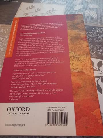 How Languages are Learned - Patsy Lightbown beschikbaar voor biedingen