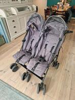 X-adventure Duo buggy / tweeling buggy grijs, Kinderen en Baby's, Buggy's, Ophalen, Zo goed als nieuw, Overige merken