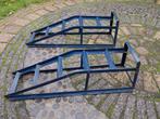 Set van 2 oprijbokken, Auto diversen, Krikken, Ophalen, Zo goed als nieuw, Manueel, Garagekrik
