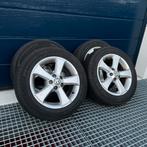 15” Inch 5x100 VW Polo Highline velgen met allseason banden, Ophalen, Gebruikt, 15 inch, Banden en Velgen