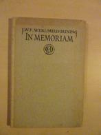 J. Werumeus Buning - In memoriam, Ophalen of Verzenden, Gelezen
