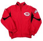 Cincinnati reds mlb thermabase baseballjack majestic large, Honkbal, Info@taurusvintage.nl, Nieuw, Kleding