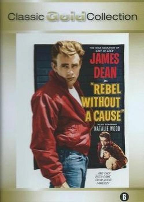 Rebel witout a cause - James Dean - 1955, Cd's en Dvd's, Dvd's | Klassiekers, Zo goed als nieuw, Drama, 1940 tot 1960, Alle leeftijden