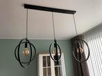 Eettafellamp met draaibare cirkels, Huis en Inrichting, Lampen | Hanglampen, Ophalen, Zo goed als nieuw, Metaal, 75 cm of meer