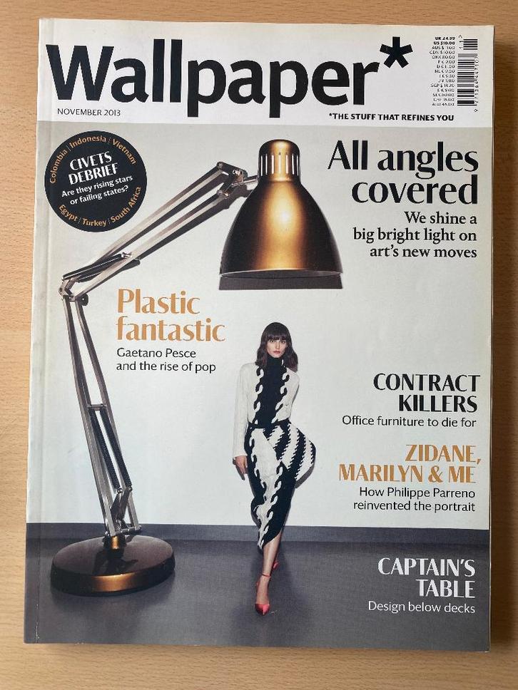 Wallpaper Magazine (UK) 176 - November 2013, Boeken, Tijdschriften en Kranten, Zo goed als nieuw, Glossy, Ophalen of Verzenden