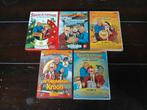 5x Bassie & Adriaan dvd's, Cd's en Dvd's, Ophalen of Verzenden, Zo goed als nieuw, Muziek