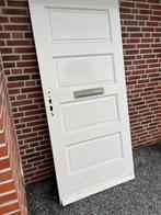 Voordeur van merbau hout., Doe-het-zelf en Verbouw, Deuren en Horren, Ophalen, Gebruikt, 80 tot 100 cm, Buitendeur