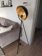 Vloerlamp Zwart/Goud - Super Staat!, Ophalen, Zo goed als nieuw, Metaal, 150 tot 200 cm