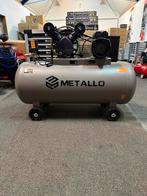 ‼️ Nieuw in krat METALLO 200 L  Compressor 3 pk ‼️, Ophalen, Nieuw, 200 tot 400 liter/min, Mobiel