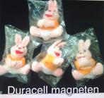 Duracell konijn magneten ( nog 4 te koop ), Huis en Inrichting, Woonaccessoires | Overige, Ophalen of Verzenden, Zo goed als nieuw