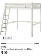 Hoogslaper ikea, Ophalen, Gebruikt, Eenpersoons, 90 cm