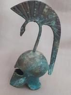 Bronzen tafelbel "Griekse Helm" "Sparta", Ophalen of Verzenden