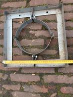 Beugel voor kachel pijp, Doe-het-zelf en Verbouw, Buizen en Afvoer, Ophalen, Zo goed als nieuw, Rvs, Minder dan 2 meter