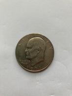 1 dollar munt 1971 Dwight Eisenhower, Postzegels en Munten, Munten | Amerika, Zilver, Ophalen of Verzenden