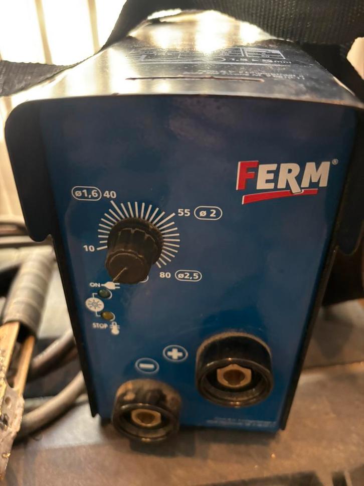Ferm lasapparaat, Doe-het-zelf en Verbouw, Gereedschap | Lasapparaten, Gebruikt, Elektroden, Minder dan 150 ampère, Ophalen