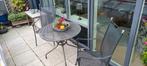 Gietijzeren tuinset., Tuin en Terras, Ophalen, Gebruikt, Overige materialen, 2 zitplaatsen