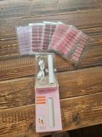 Plaknagels plus lamp, Ophalen of Verzenden, Zo goed als nieuw, Handen en Nagels