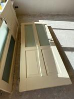 Binnendeur met glas en binnenkant klaar, Doe-het-zelf en Verbouw, Deuren en Horren, Ophalen, Gebruikt, 80 tot 100 cm, Binnendeur