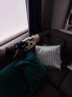 Koeiehuid - Wit met Zwarte Vlekken - 75x58cm, Ophalen, Gebruikt, 50 tot 100 cm, Wit