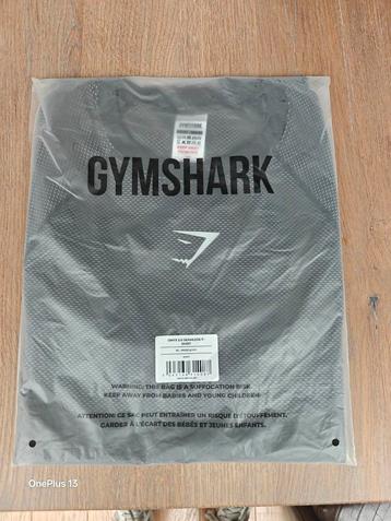 Gymshark Onyx 5.0 Seamless T-Shirt XL Black/ Light Grey beschikbaar voor biedingen