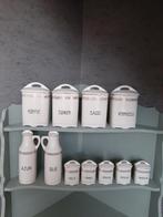 Oude Keuken Voorraadpotten, Ophalen of Verzenden, Gebruikt, Overige materialen, Pot, Bus of Blik